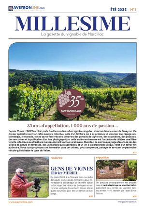 Millesime - la gazette du vignoble de Marcillac