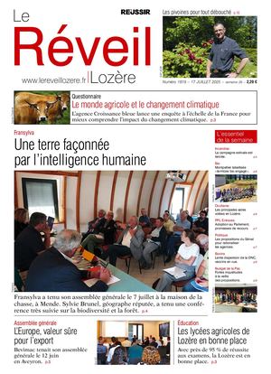 Le Réveil Lozère Nº 1819 – 17 Juillet 2025