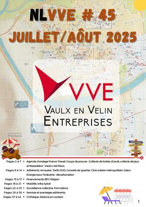 Newsletter Vve Juillet aout 2025 N° 45