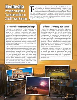 Neodesha Promise Inspires Transformation in Small-Town Kansas