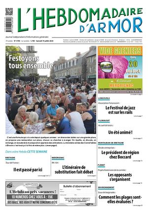L'Hebdomadaire d'Armor n°3705 du samedi 19 juillet 2025