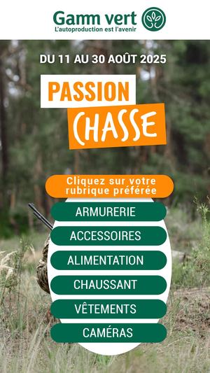 Gamm vert _ prospectus chasse 2025