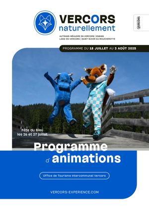 Programme Animations Oti Vercors Du 19 Juillet Au 3 Août 2025