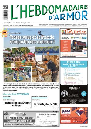 L'Hebdomadaire d'Armor n°3706 du samedi 26 juillet 2025