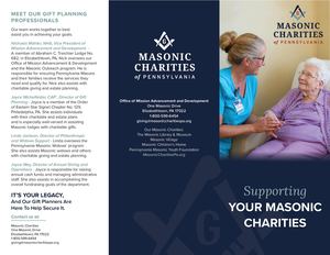 Supporting Your Masonic Charities Brochure