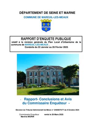 Rapport Ep N°24000079 77 Mareuil Les Meaux