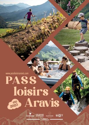 Guide Pass loisirs Aravis été 2025