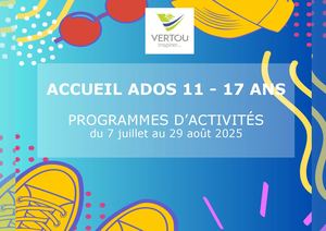 Accueil de Loisirs Ados - Programme été 2025