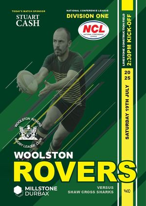 2025 Woolston Rovers Brochure Shaw Cross Sharks 19072025