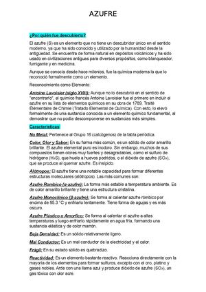 AZUFRE