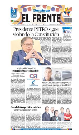 El Frente 20 De Julio De 2025 Edicion 23866 Año 82