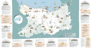 Destination Calvados La Carte Touristique