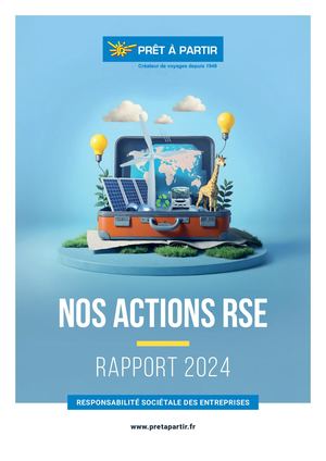 Prêt à Partir - Nos actions RSE 2024