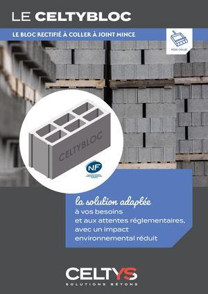 CELTYS blocs rectifiés