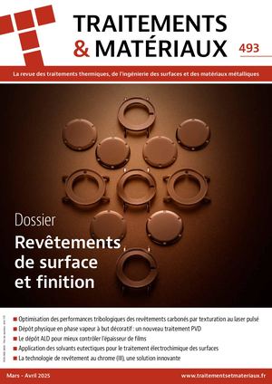 Traitements & Matériaux - N°493
