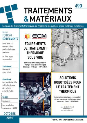 Traitements & Matériaux - N°490