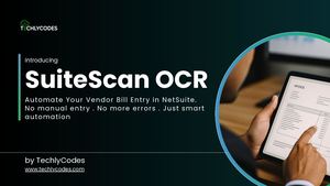 TechlyCodes: Suitescan OCR - Vendor bill OCR
