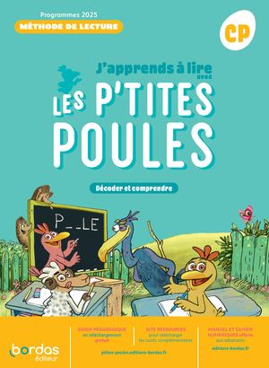CP - J'apprends à lire avec les P'tites Poules - Manuel de l'élève
