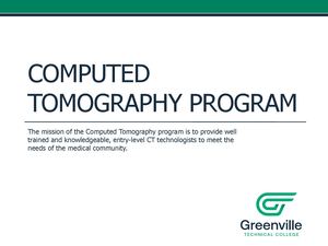 Computed Tomography Career Talk