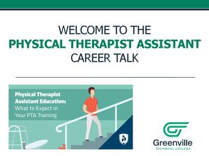 PTA Career Talk