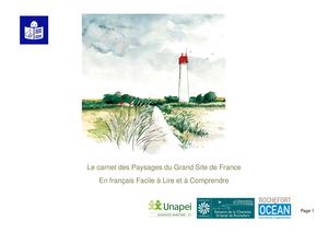 Carnet découverte Grand Site Les Paysages FALC
