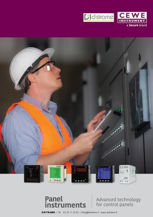 Panel Instruments Catalog 2025 Cewe Secure Meters Distrame