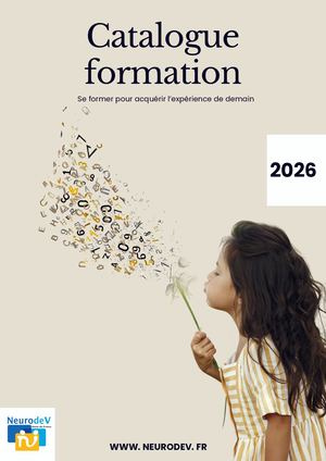 Catalogue De Formation Neurodev 2026