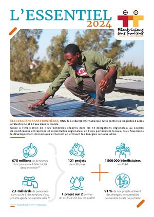 L'essentiel 2024 - Electriciens Sans Frontières