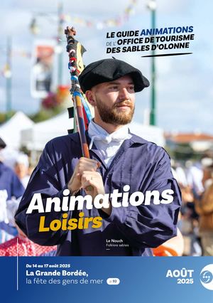 2025 - Guide Animations Août Les Sables d'Olonne