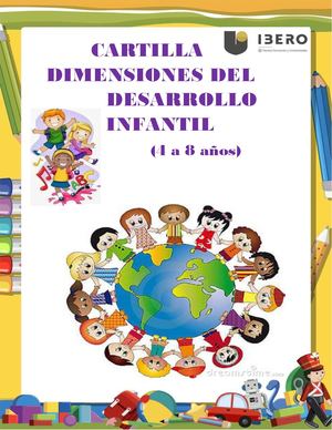 Cartilla De Las Dimensiones Del Desarrollo Infantil ( 4 A 8 Años)