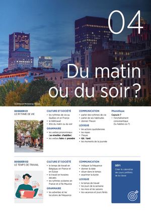 Unité Modèle Défi Actuel 1