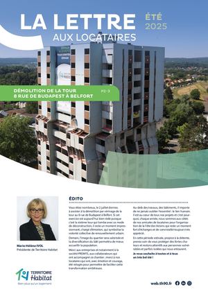 Lettre aux Locataires - Été 2025