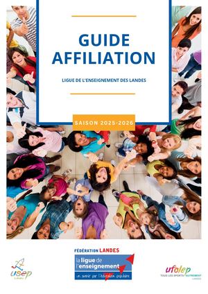 Guide Affiliation 2025-26