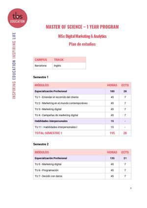 BCN_MSCDMA_Study Plan_SPA