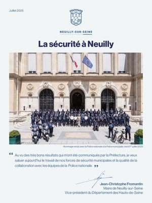 La sécurité à Neuilly