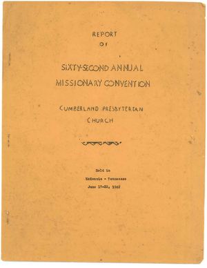 1942 Missionary Convention Minutes