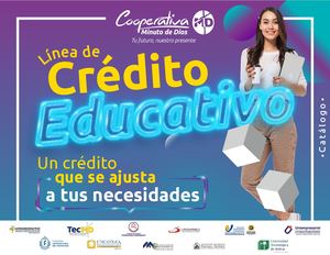 Catalogo Crédito Educativo