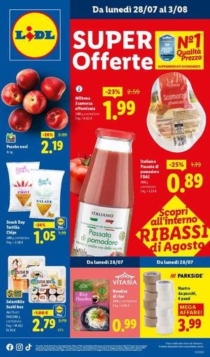 lidl Offerte Valide Dal 28 07 Al 03 08 Volantino Settimanale 04