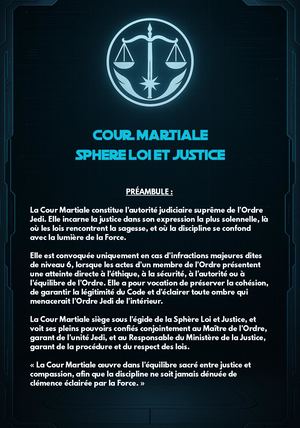Cour Martiale - Loi & Justice