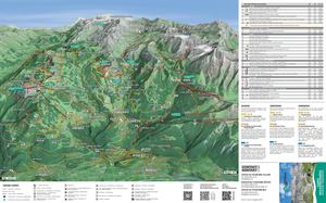Carte des randonnées 2025