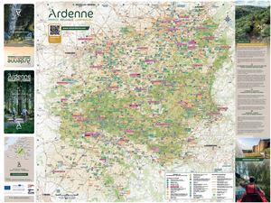 Carte de l'Ardenne