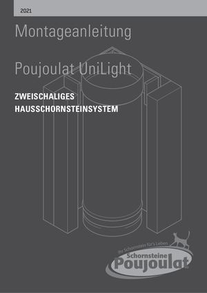 Montageanleitung Uni Light Hinweis Las 2021