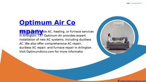 Arlington AC & Heating Services – Installation, Repair & Ductless Solutions