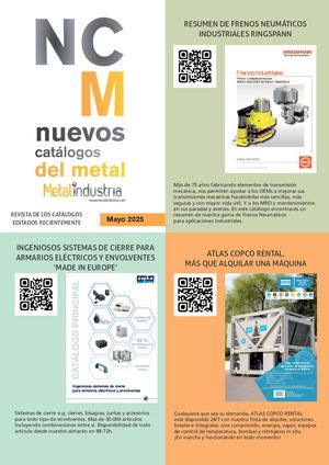 Nuevos catálogos del Metal - Mayo 2025