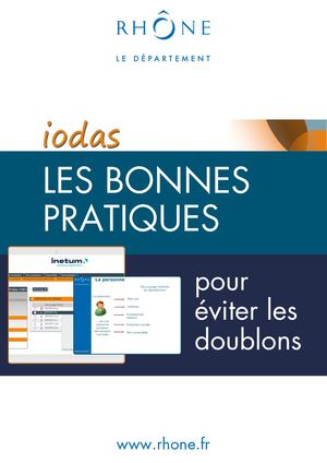 Iodas Eviter Doublons