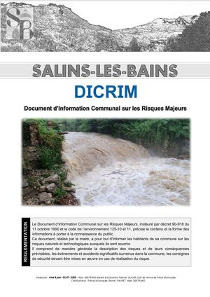 Salins-les-Bains - DICRIM