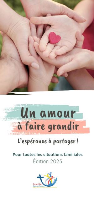 Livret Pastorale des Familles 2025