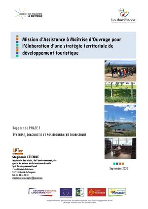 Stratégie territoriale de développement touristique durable Phase 1