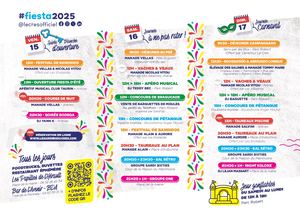Fiesta d'été 2025 - Programme