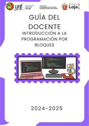 Introducción a la Programación en Bloques